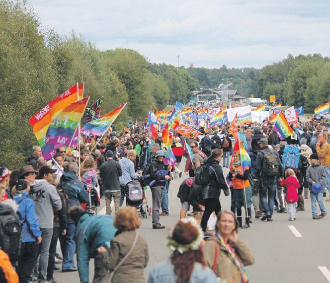 Demonstration - Stopp Air Base Ramstein