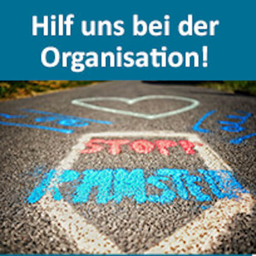 Hilf uns bei der Organisation!