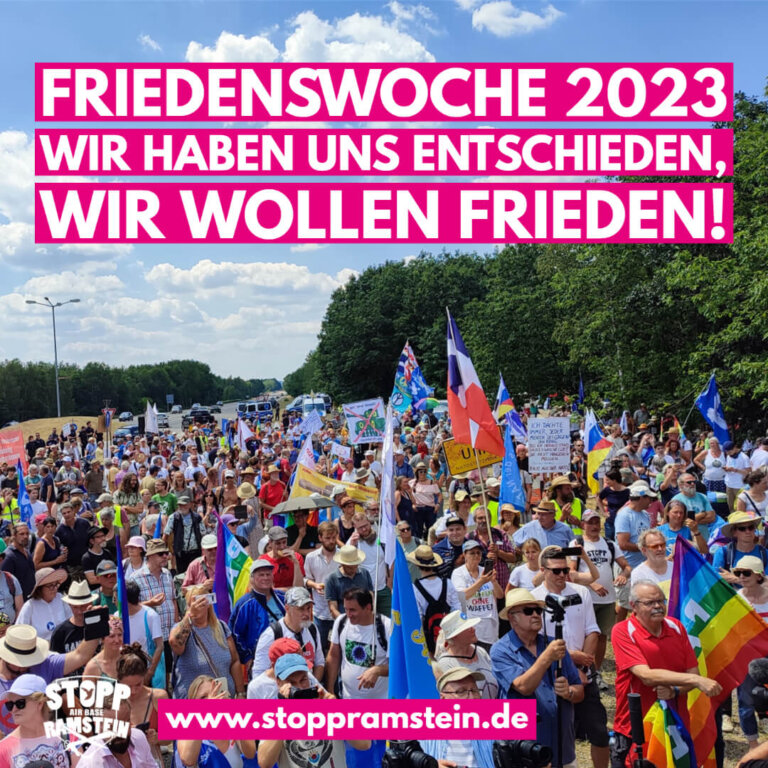 Friedenswoche 2023 ein Rückblick